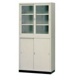 3尺上玻下鐵公文櫃/書櫃  TG/TS/TB-33