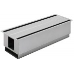 會議桌數位線槽盒/雙掀毛刷盒-六孔 B Box-6S