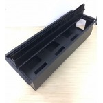 會議桌數位線槽盒/雙掀毛刷盒-六孔 B Box-6B