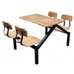 2人座橡木速食餐桌椅 502J-2-2P