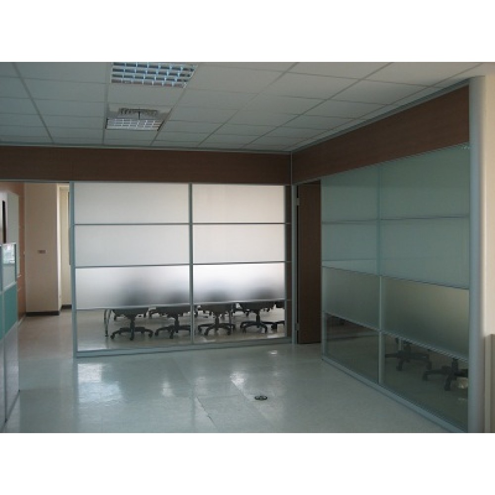 鋁合金單玻璃高隔間 High partitions L-14