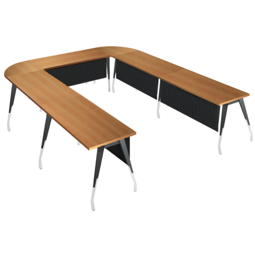 12人馬克宏U型／環式會議桌 MCR3903