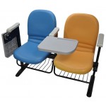 2人折合式視聽教室連結椅  202E-2P