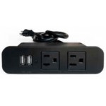 桌面電源插座-2電2USB  2P2U