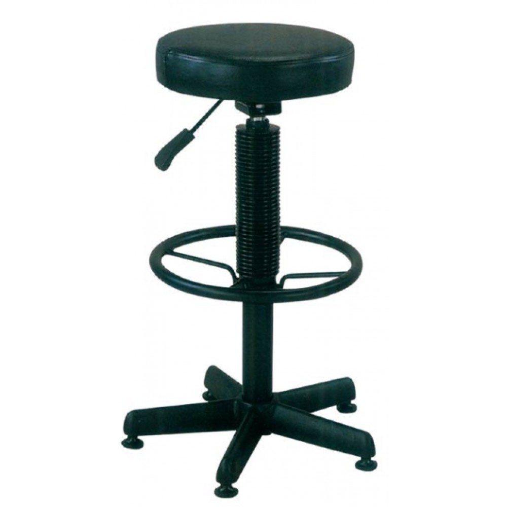 黑饅頭氣壓高腳椅 43D408