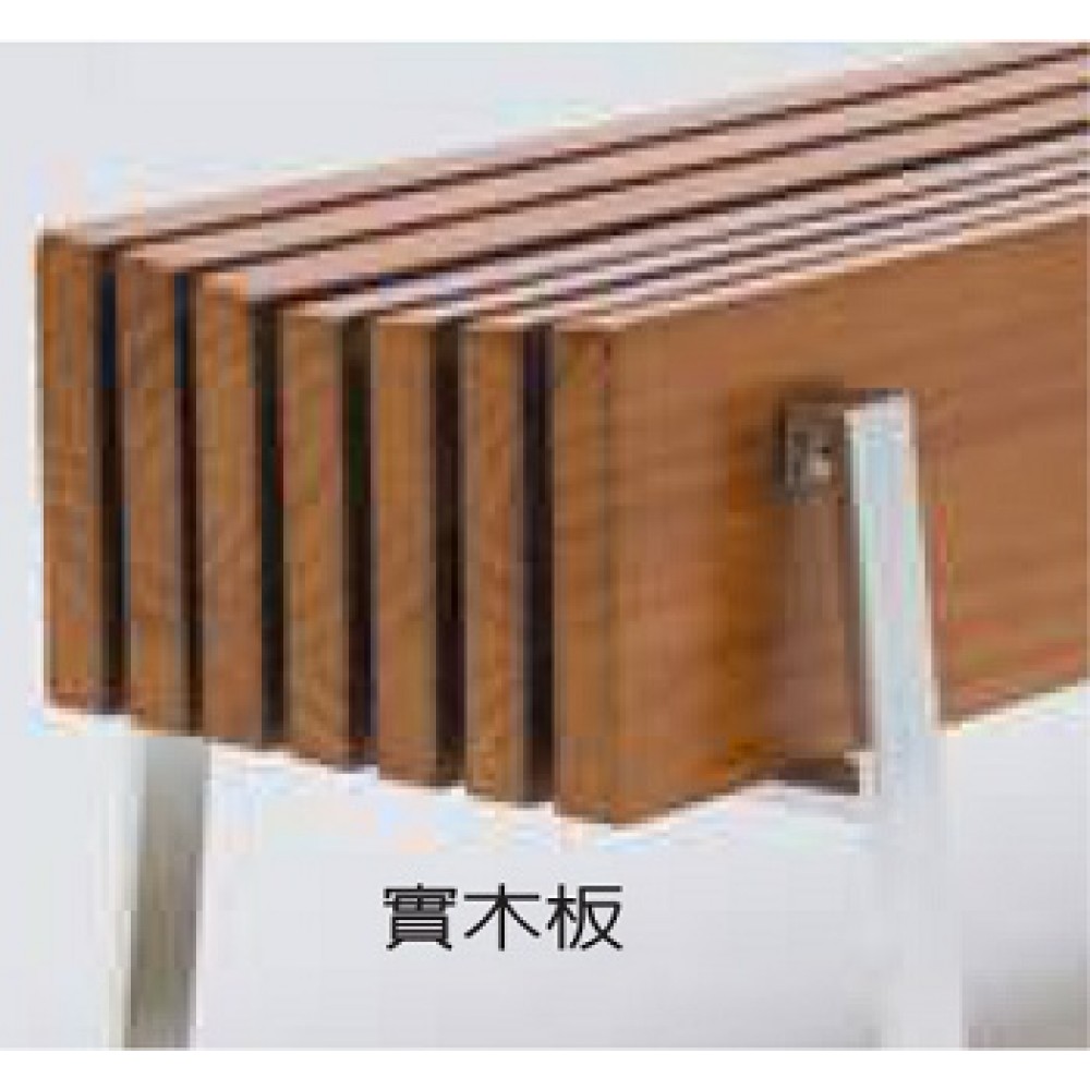 3人實木長條會客椅/排椅 CSL-52-3