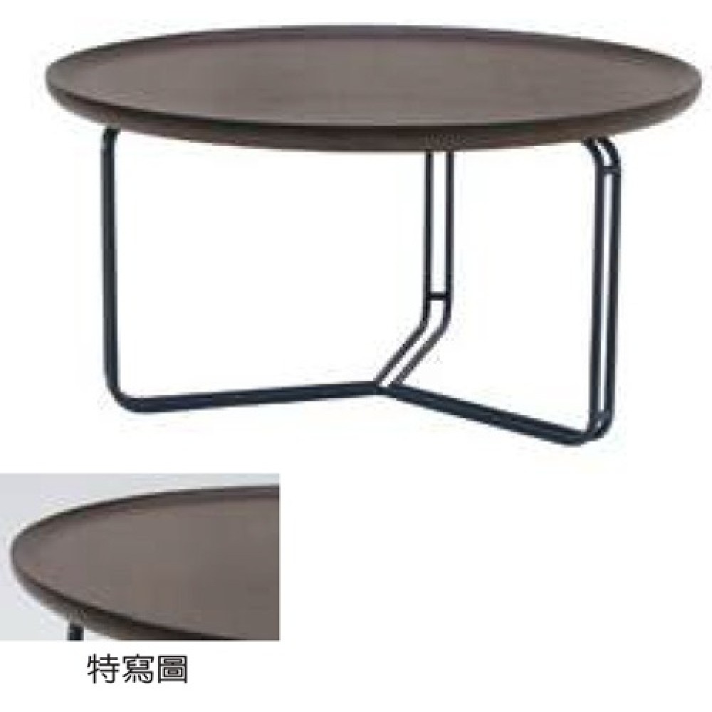 橢圓形茶几 D-227
