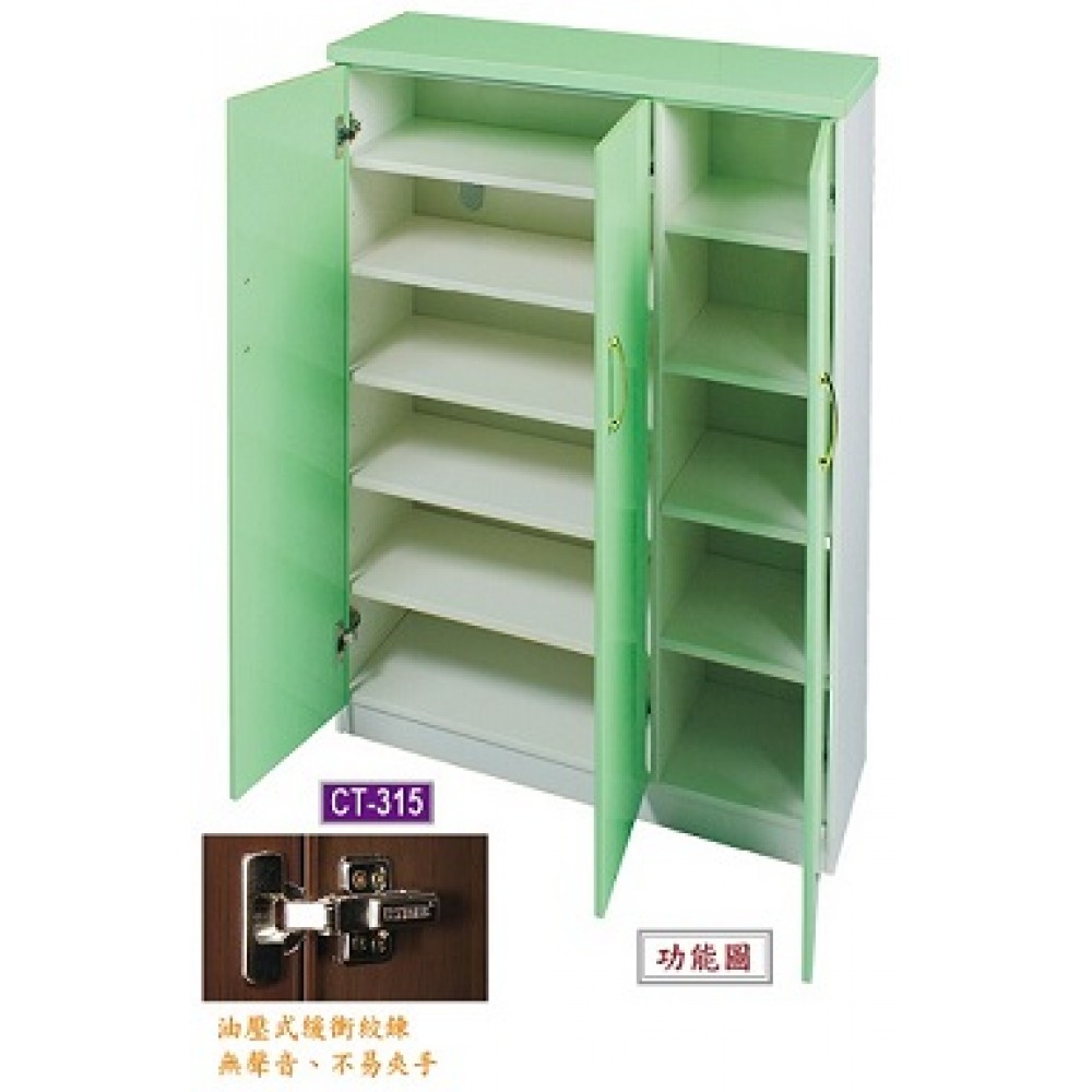 環保塑鋼鞋櫃  CT-315