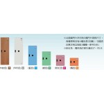 6人塑鋼門片置物櫃/衣物櫃 DF-E5006F