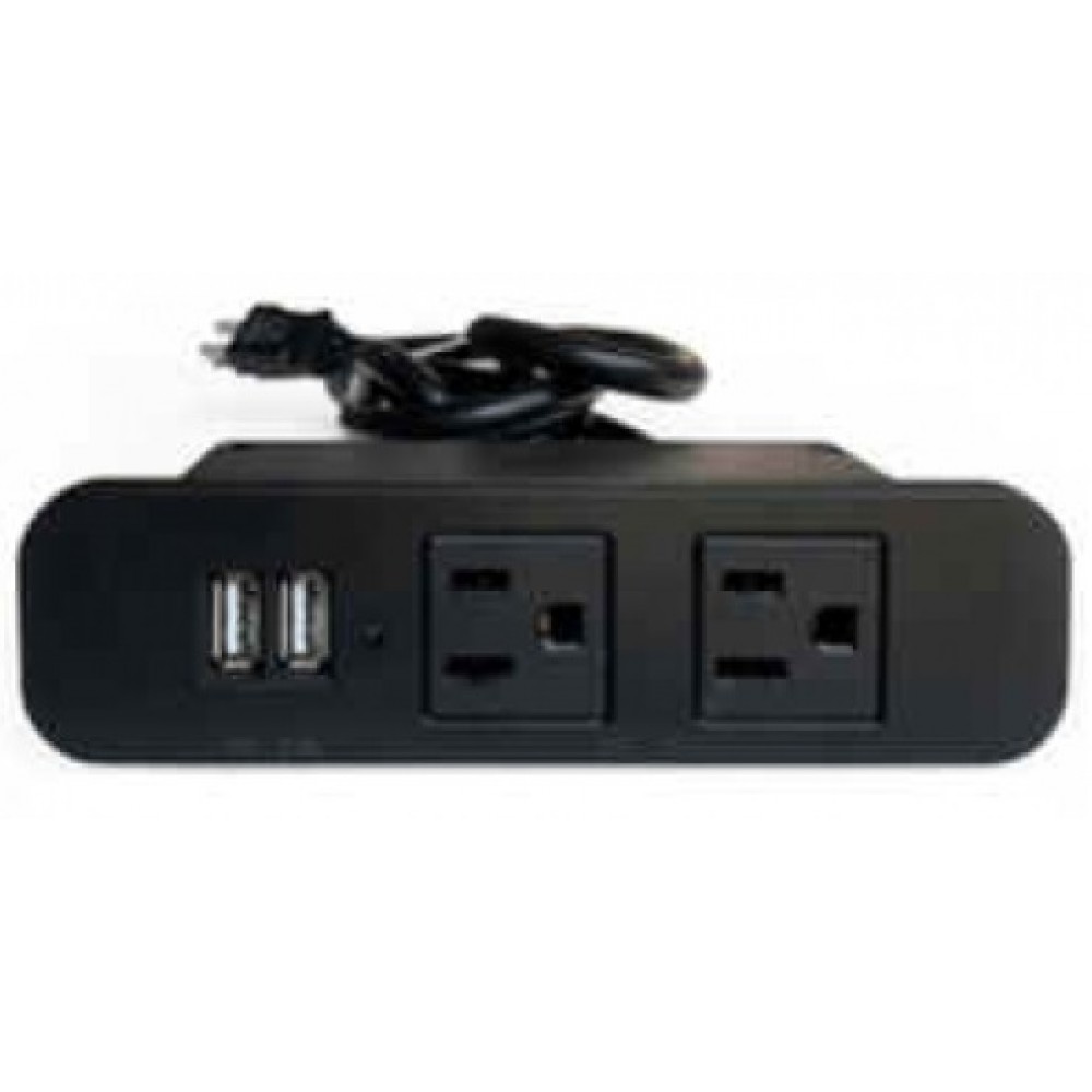 桌面電源插座-2電2USB  2P2U