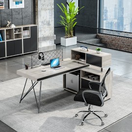 辦公桌椅組合簡約現代辦公家具創意員工位24/6人辦公室電腦職員桌